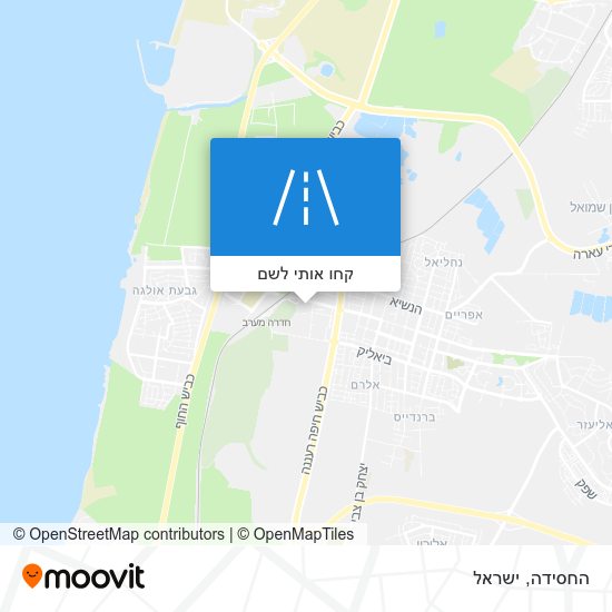 מפת החסידה