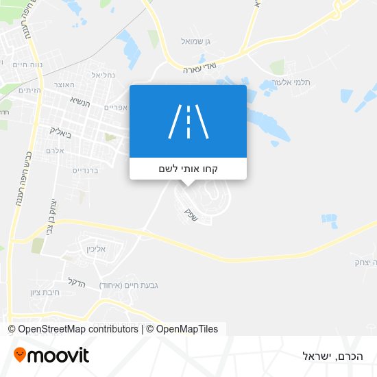 מפת הכרם