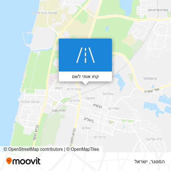 מפת המסגר