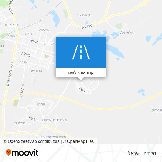 מפת הקידה