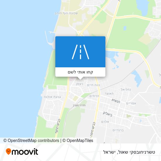 מפת טשרניחובסקי שאול