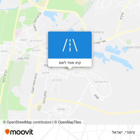 מפת ציפורי