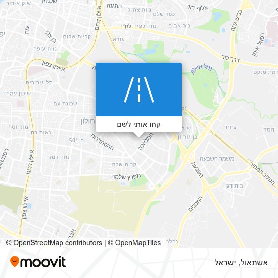 מפת אשתאול