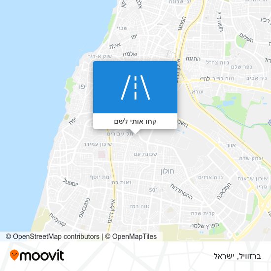 מפת ברזוויל
