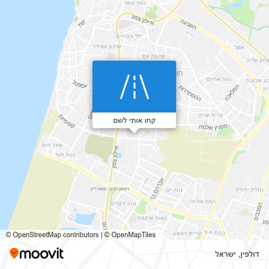 מפת דולפין