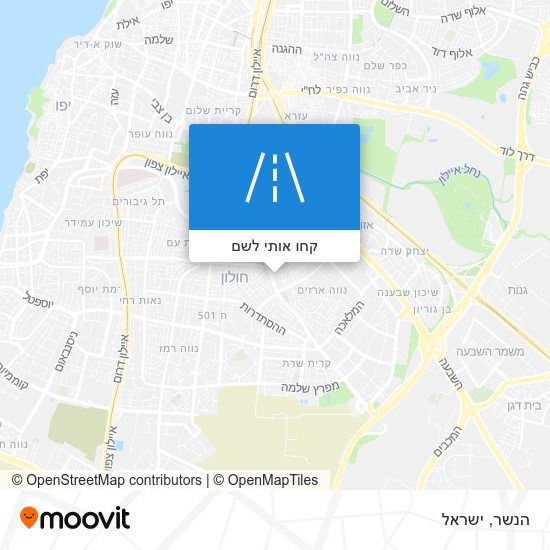 מפת הנשר