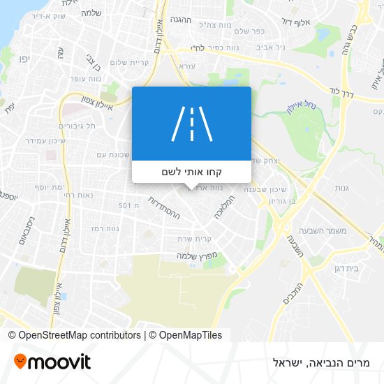 מפת מרים הנביאה