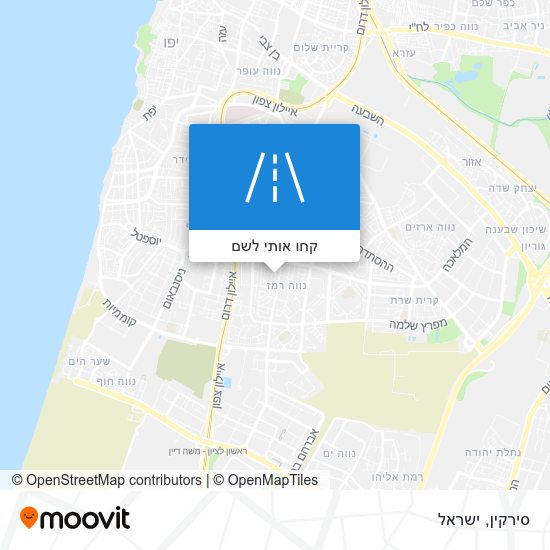 מפת סירקין