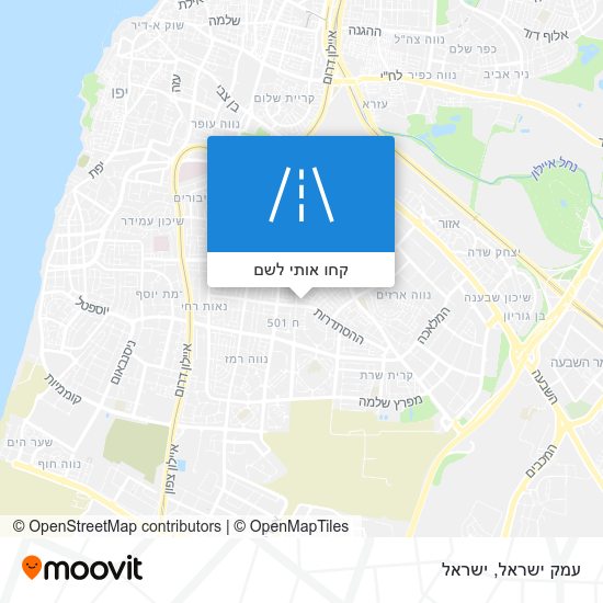 מפת עמק ישראל