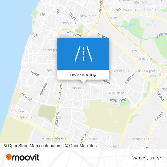 מפת קלוזנר