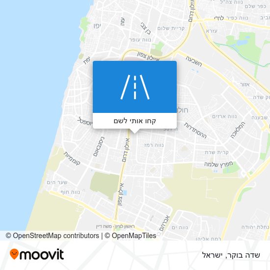 מפת שדה בוקר