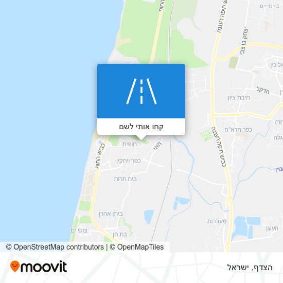 מפת הצדף