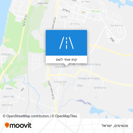 מפת מגשימים