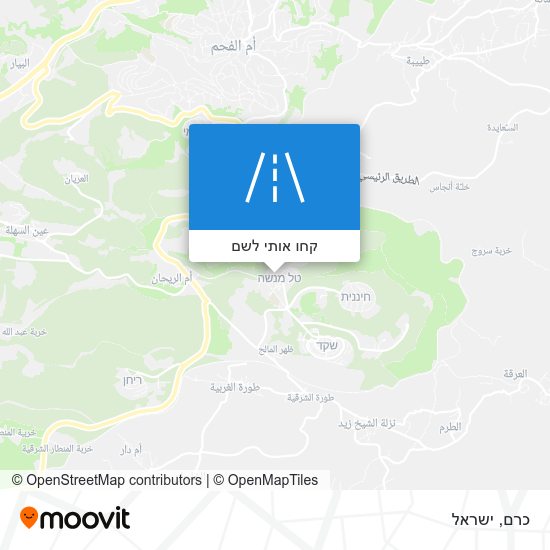 מפת כרם