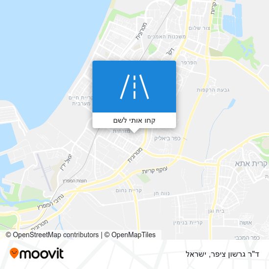 מפת ד"ר גרשון ציפר