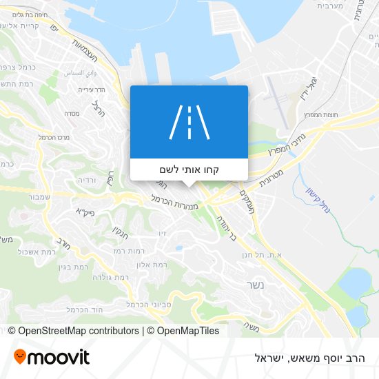 מפת הרב יוסף משאש