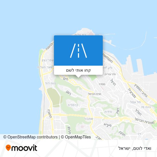 מפת ואדי לוטם