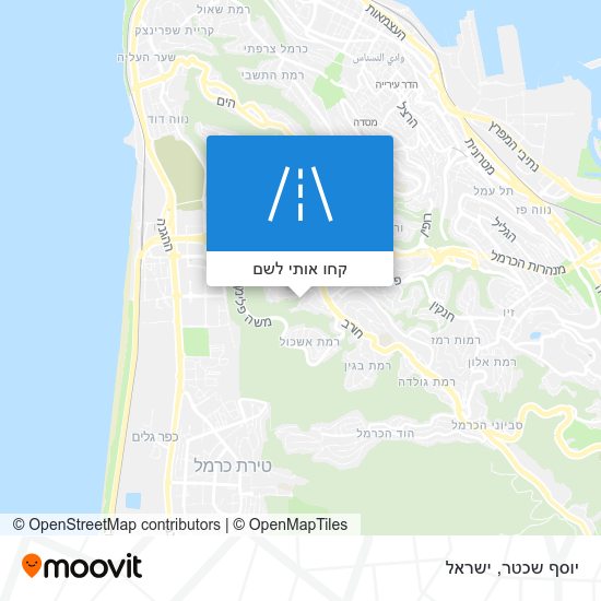 מפת יוסף שכטר