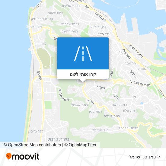 מפת ליטאניס