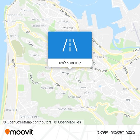 מפת מבצר ראשמיה