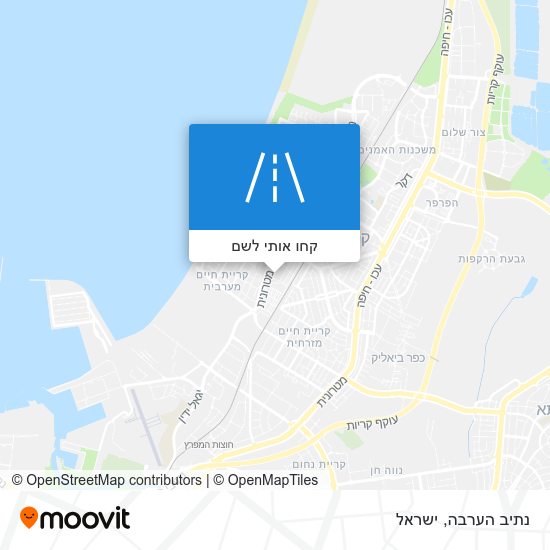 מפת נתיב הערבה