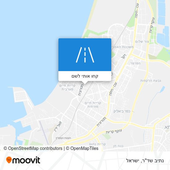 מפת נתיב שד"ר