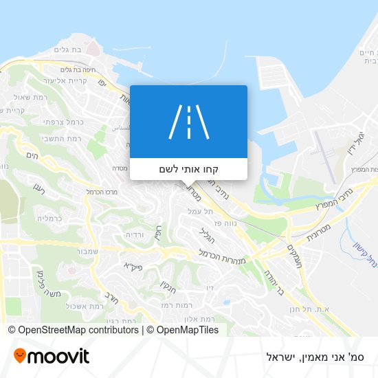 מפת סמ' אני מאמין