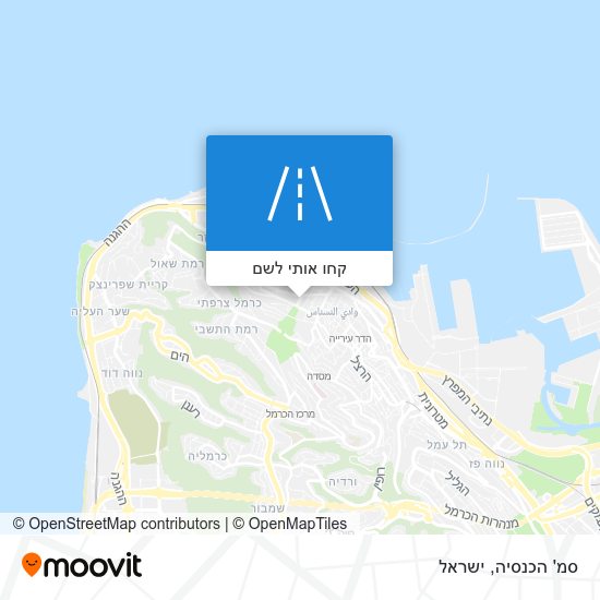מפת סמ' הכנסיה