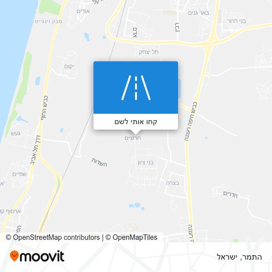 מפת התמר