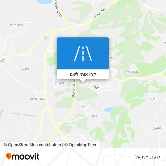 מפת שקד