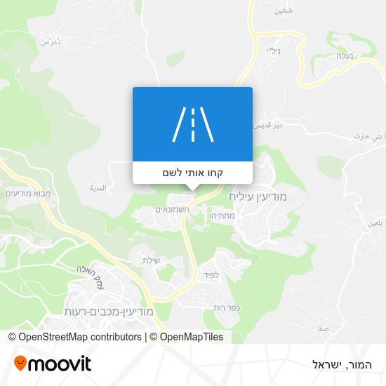 מפת המור
