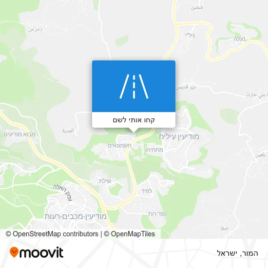 מפת המור