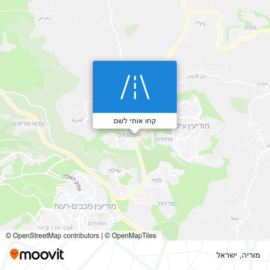 מפת מוריה