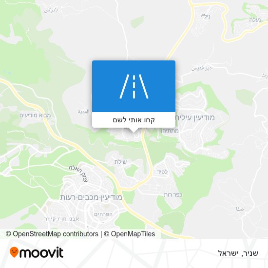 מפת שניר