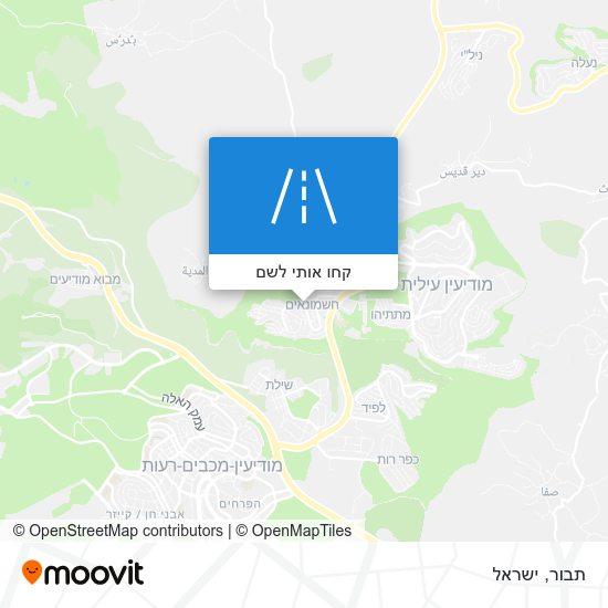 מפת תבור