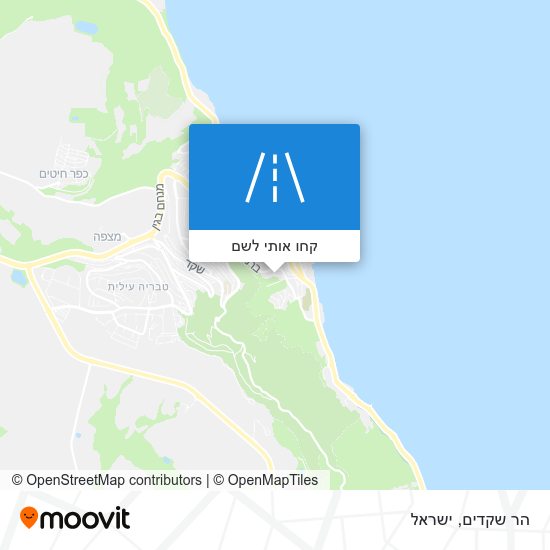מפת הר שקדים