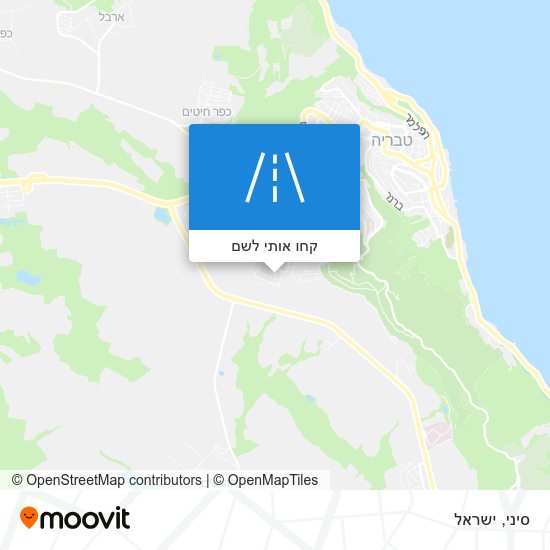 מפת סיני