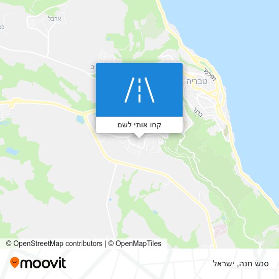 מפת סנש חנה