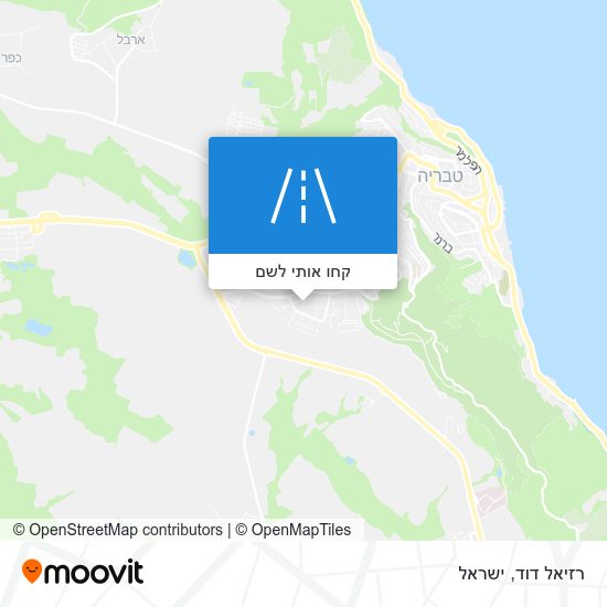 מפת רזיאל דוד