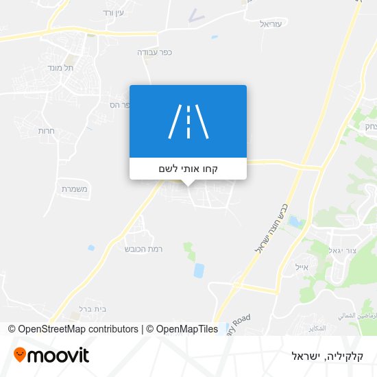 מפת קלקיליה