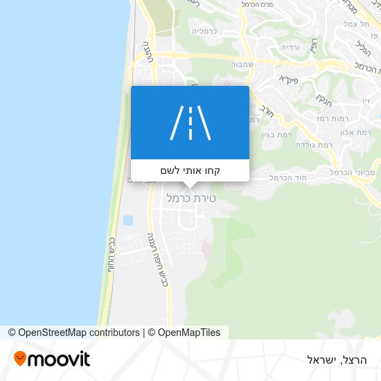 מפת הרצל