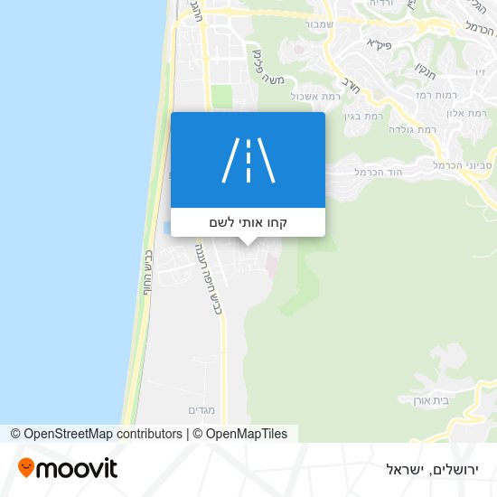 מפת ירושלים