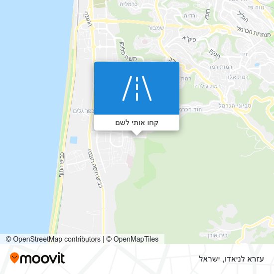 מפת עזרא לניאדו