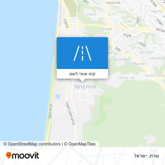 מפת שרת