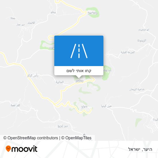 מפת היער