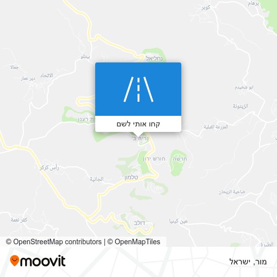 מפת מור