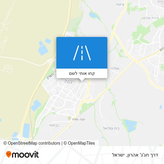 מפת דרך חג'ג' אהרון