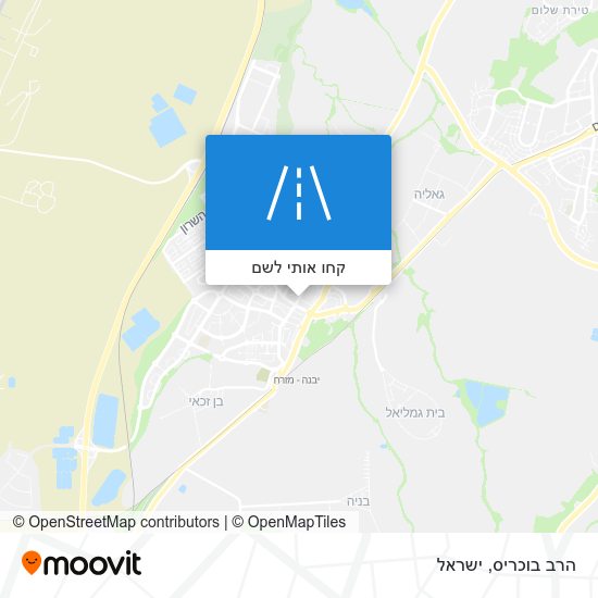 מפת הרב בוכריס