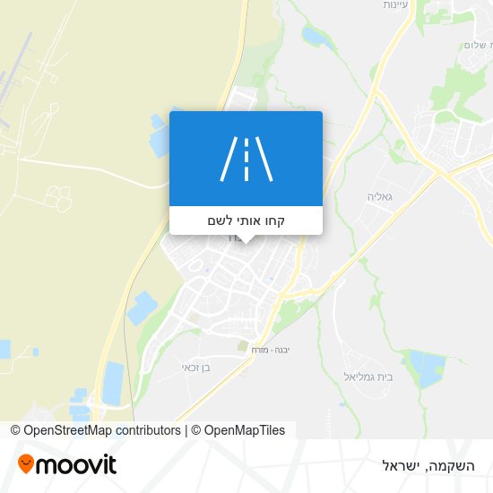 מפת השקמה