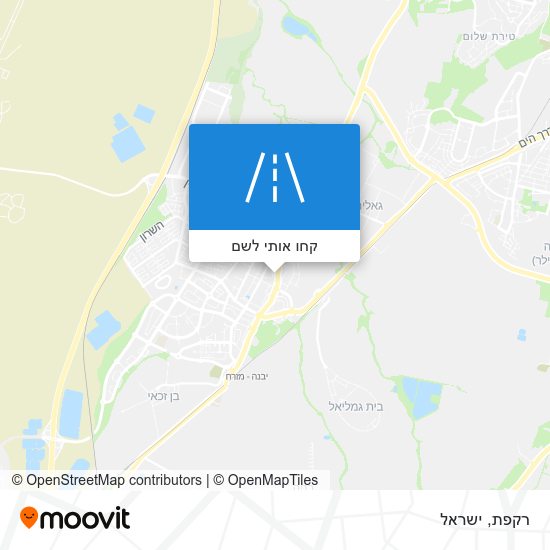 מפת רקפת